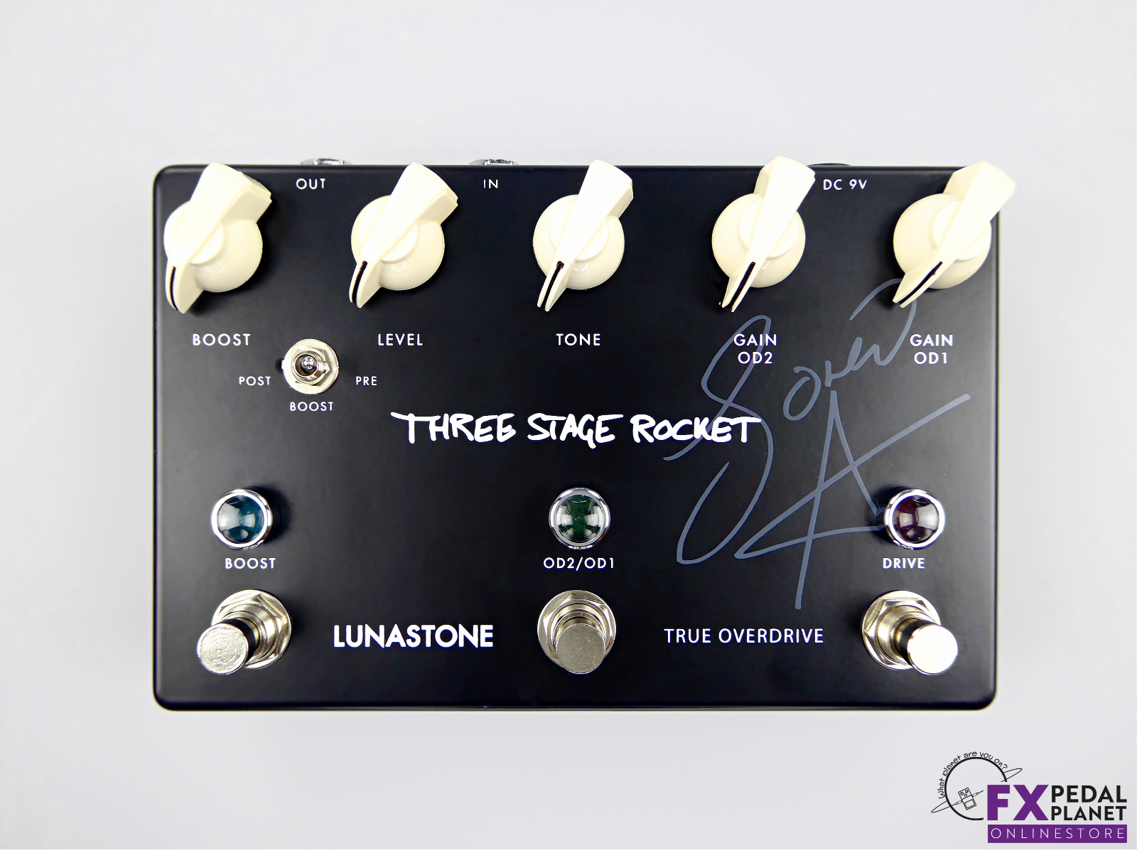 Three Stage Rocket by Lunastone Pedals