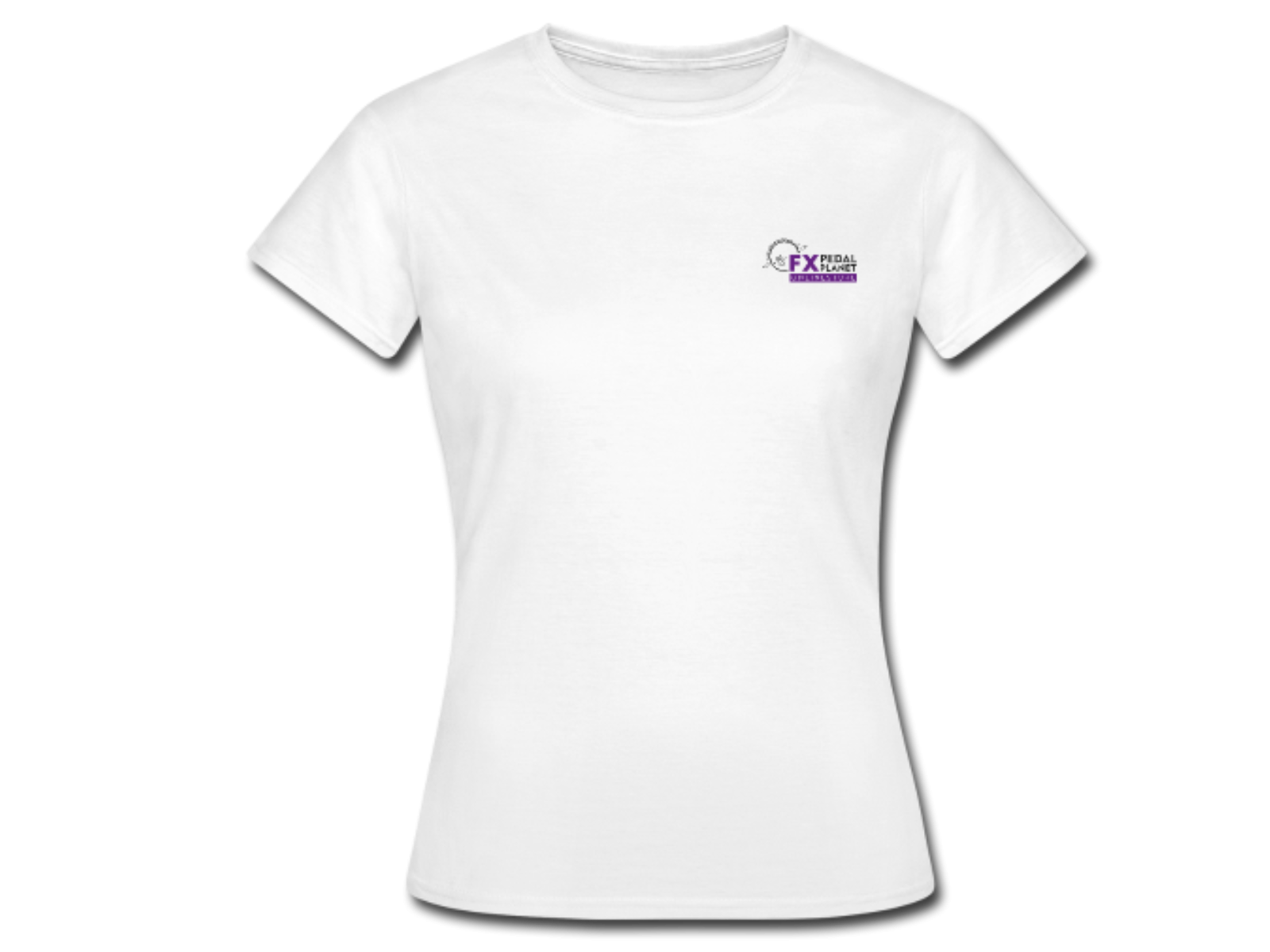 Womens Small Logo T-Shirt Large Fit by Merchandise
