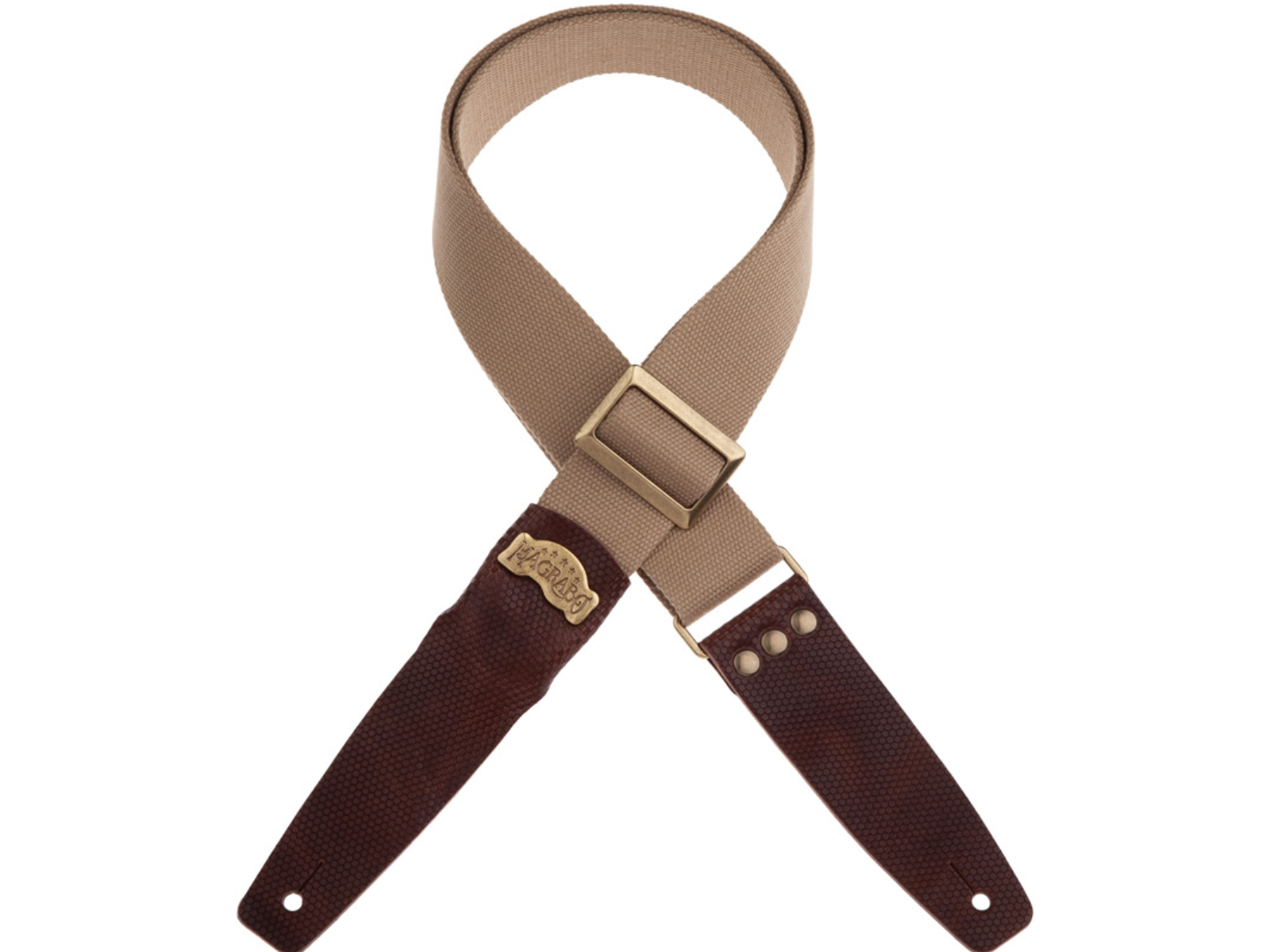 SC Cotton Beige 5 cm Dark Brown Terminals (-10%) by Bargains