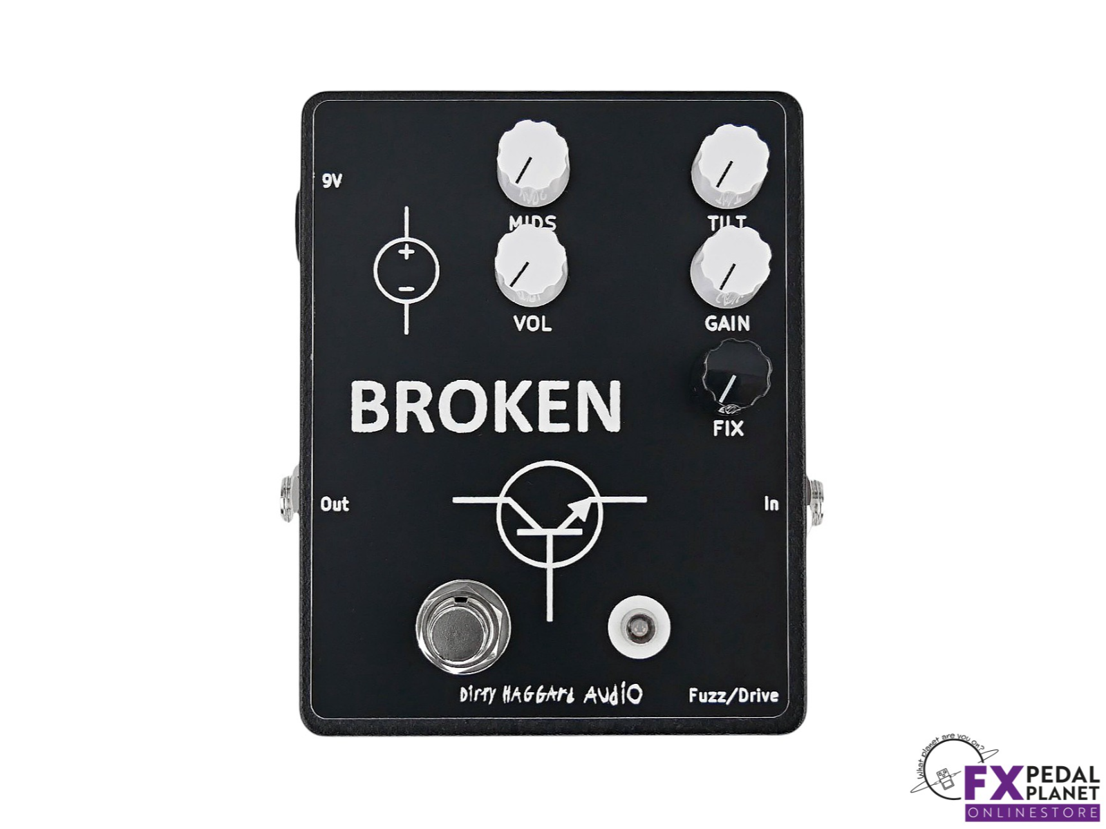 Broken (Black) by Dirty Haggard Audio