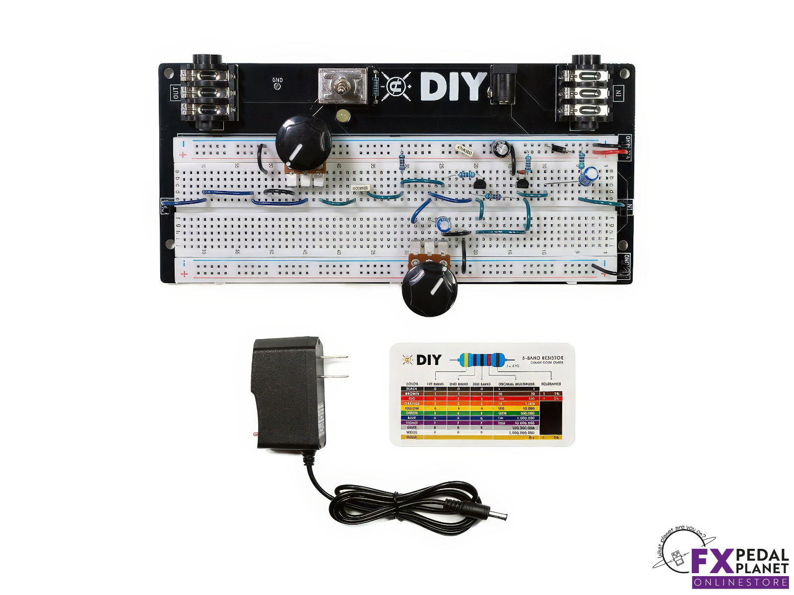 Silicon Fuzz Breadboard Cir-Kit Bundle by CopperSound Pedals DIY