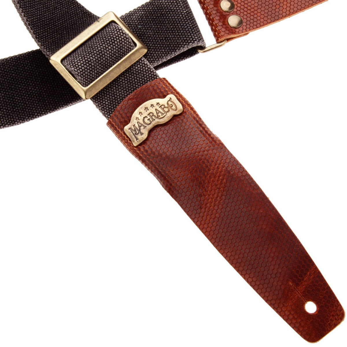 SC Cotton Washed Black 5 cm Brown Terminals (-10%)