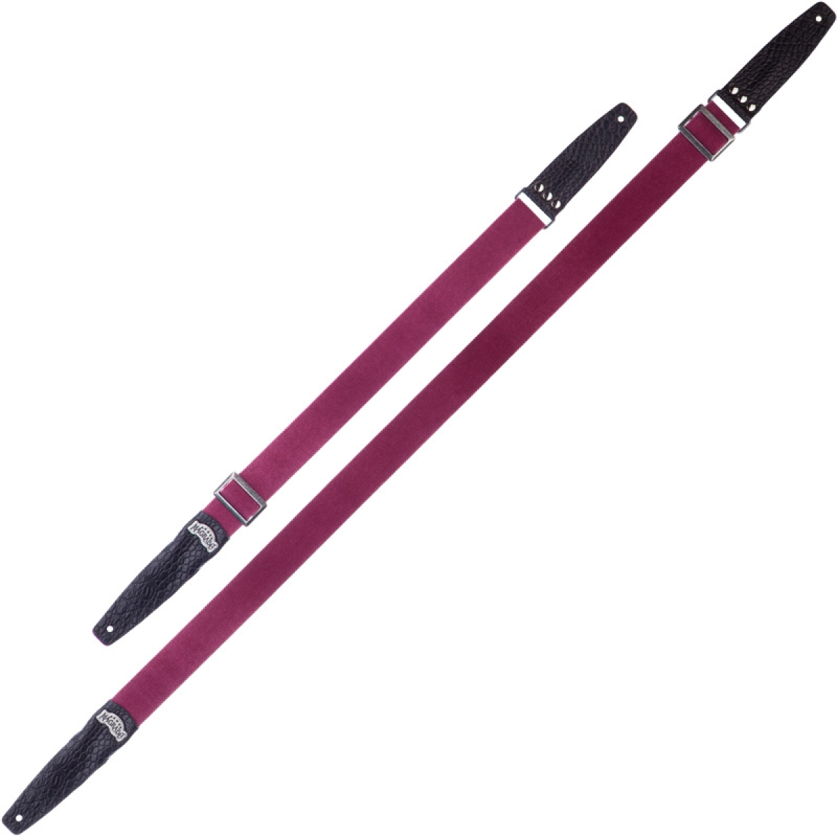 SC Cotton Washed Bordeaux 5 cm Black Terminals (-10%)