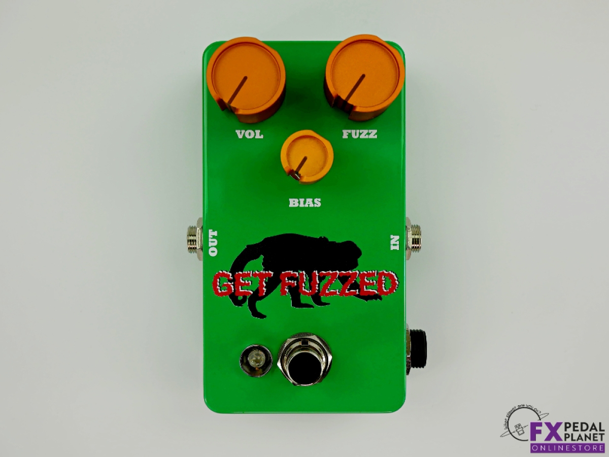 Get Fuzzed Gold Knob Fuzz Pedal