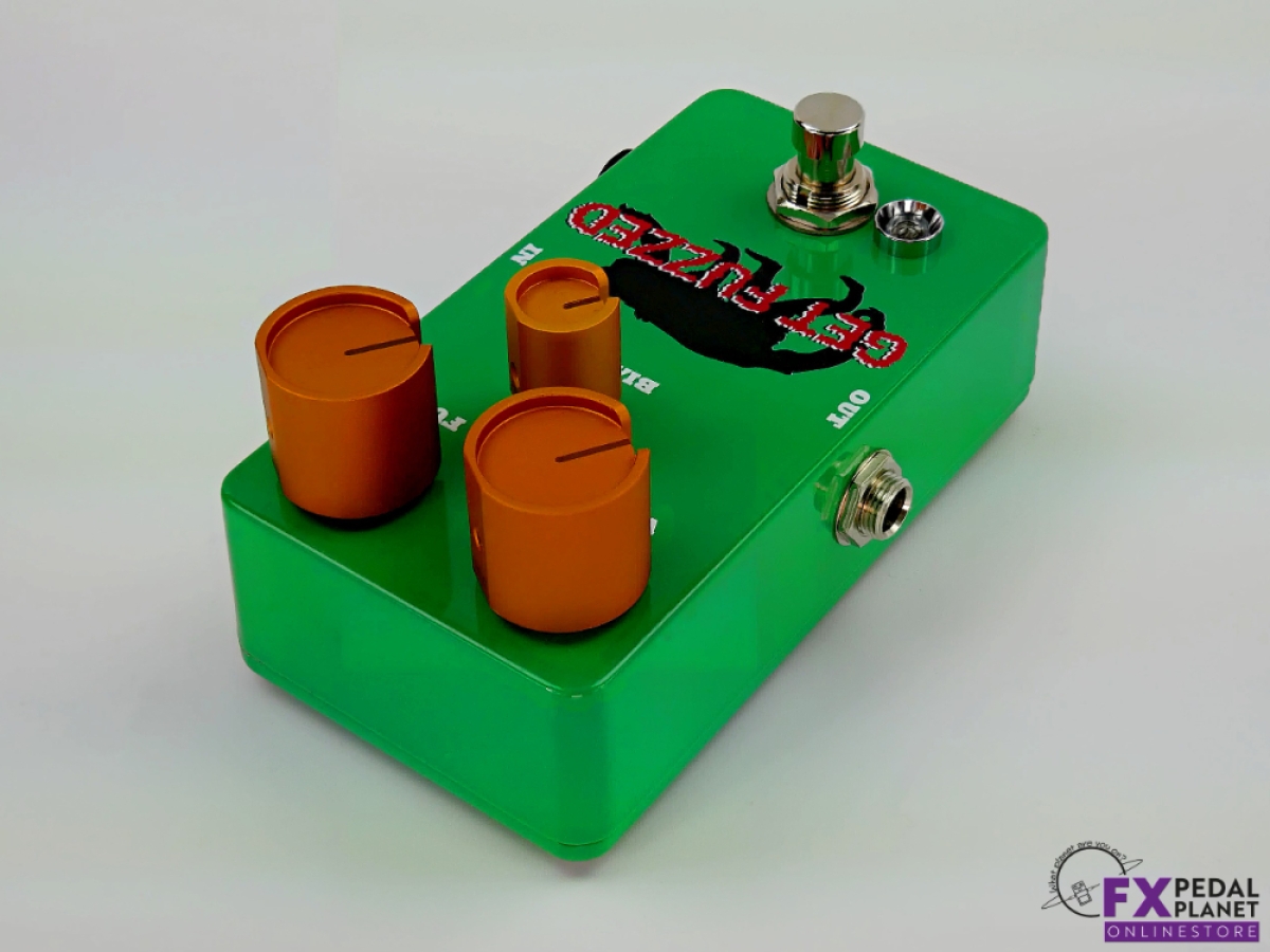 Get Fuzzed Gold Knob Fuzz Pedal