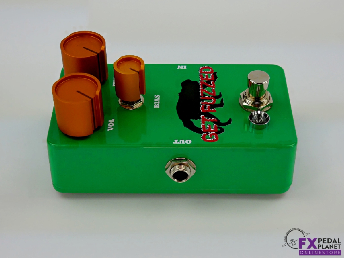 Get Fuzzed Gold Knob Fuzz Pedal