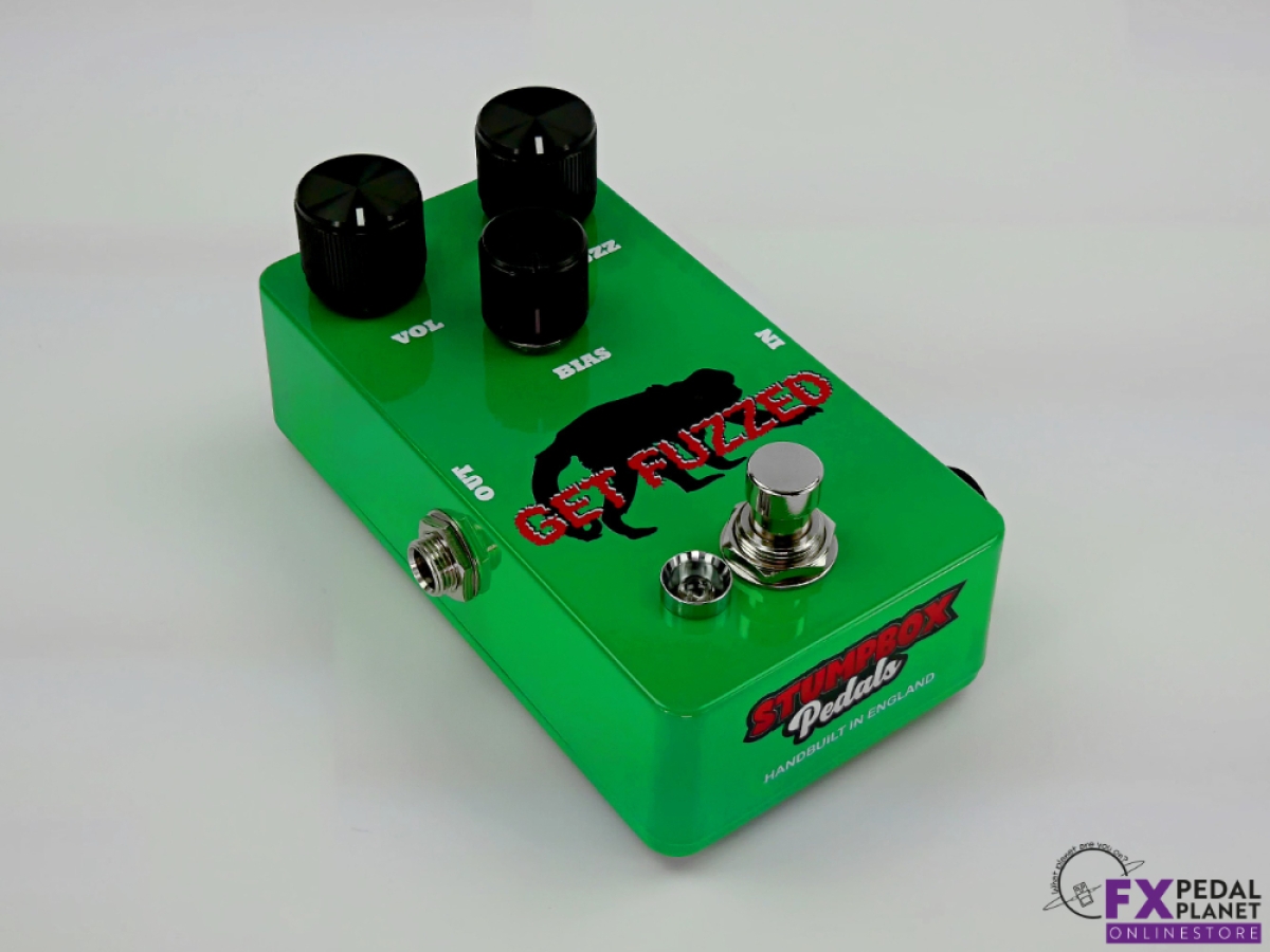 Get Fuzzed Black Knob Fuzz Pedal