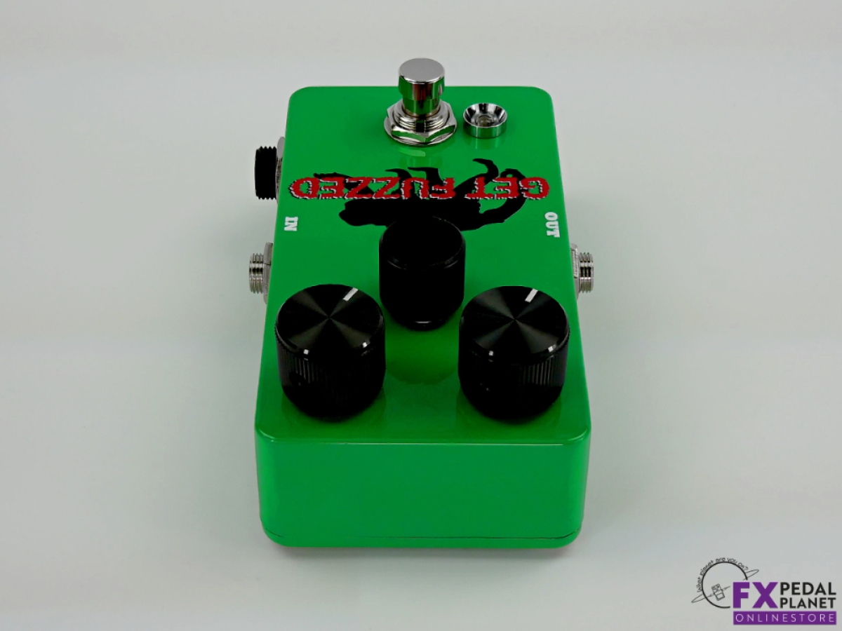 Get Fuzzed Black Knob Fuzz Pedal