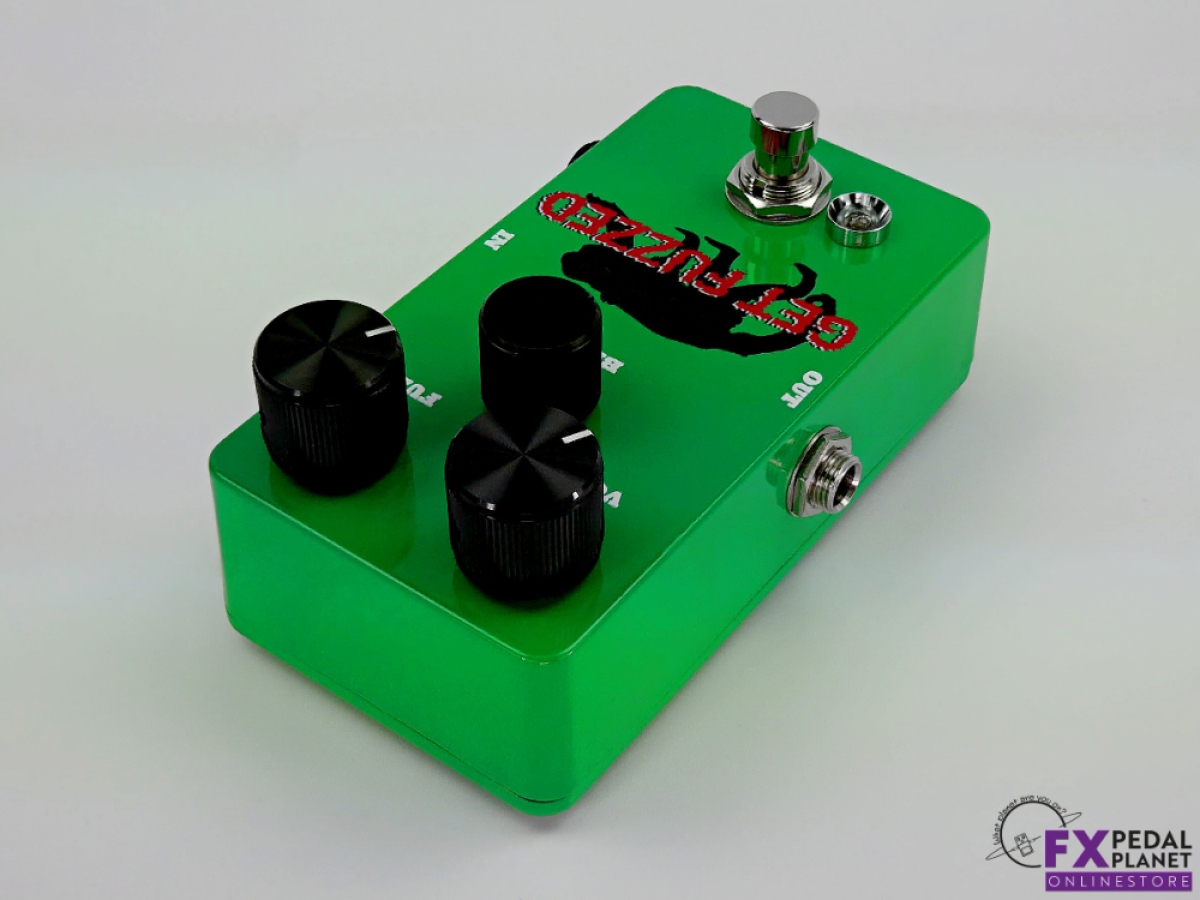Get Fuzzed Black Knob Fuzz Pedal
