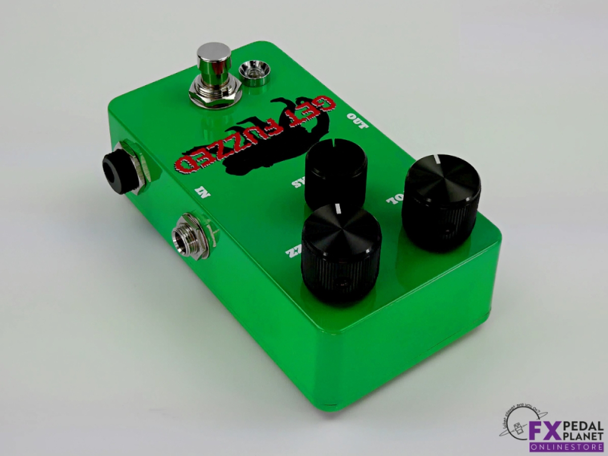 Get Fuzzed Black Knob Fuzz Pedal