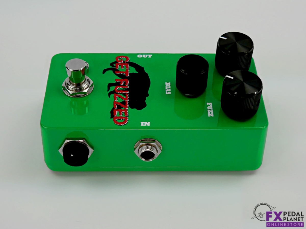 Get Fuzzed Black Knob Fuzz Pedal