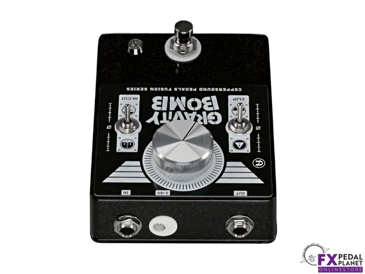 Gravity Bomb Fusion Series Black Plate